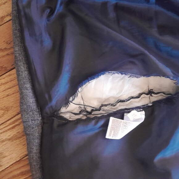 Banana Republic Quilted Vest Demin Grey Small - Picture 7 of 8